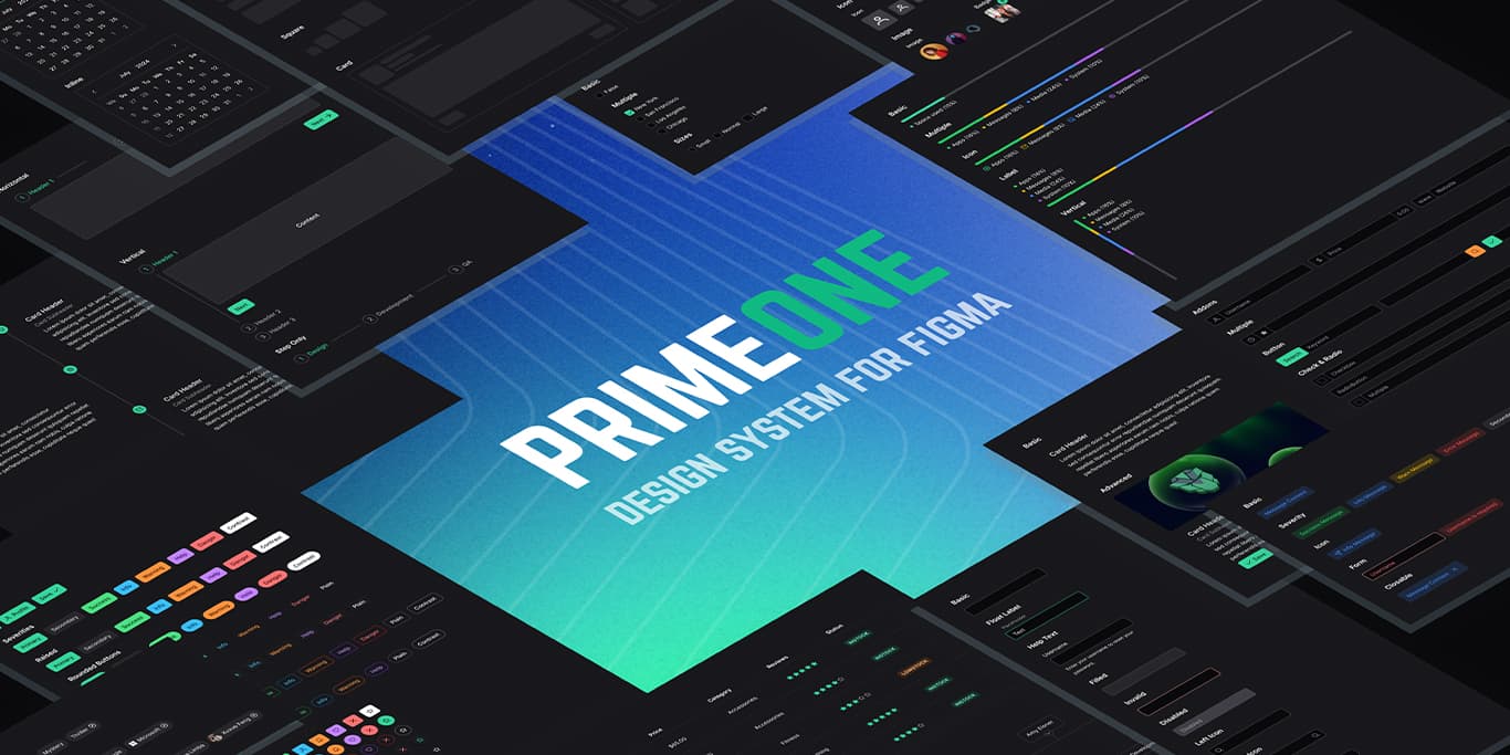 PrimeReact Figma UI Kit