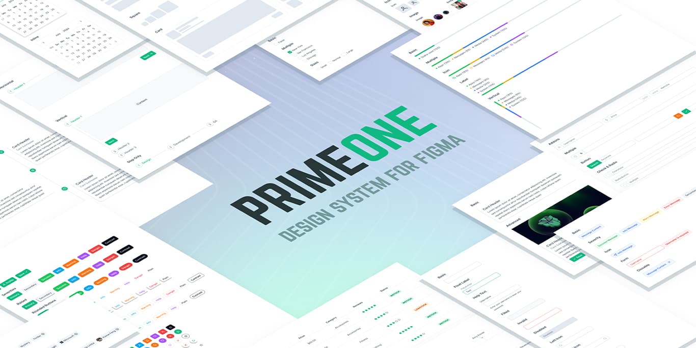 PrimeReact Figma UI Kit